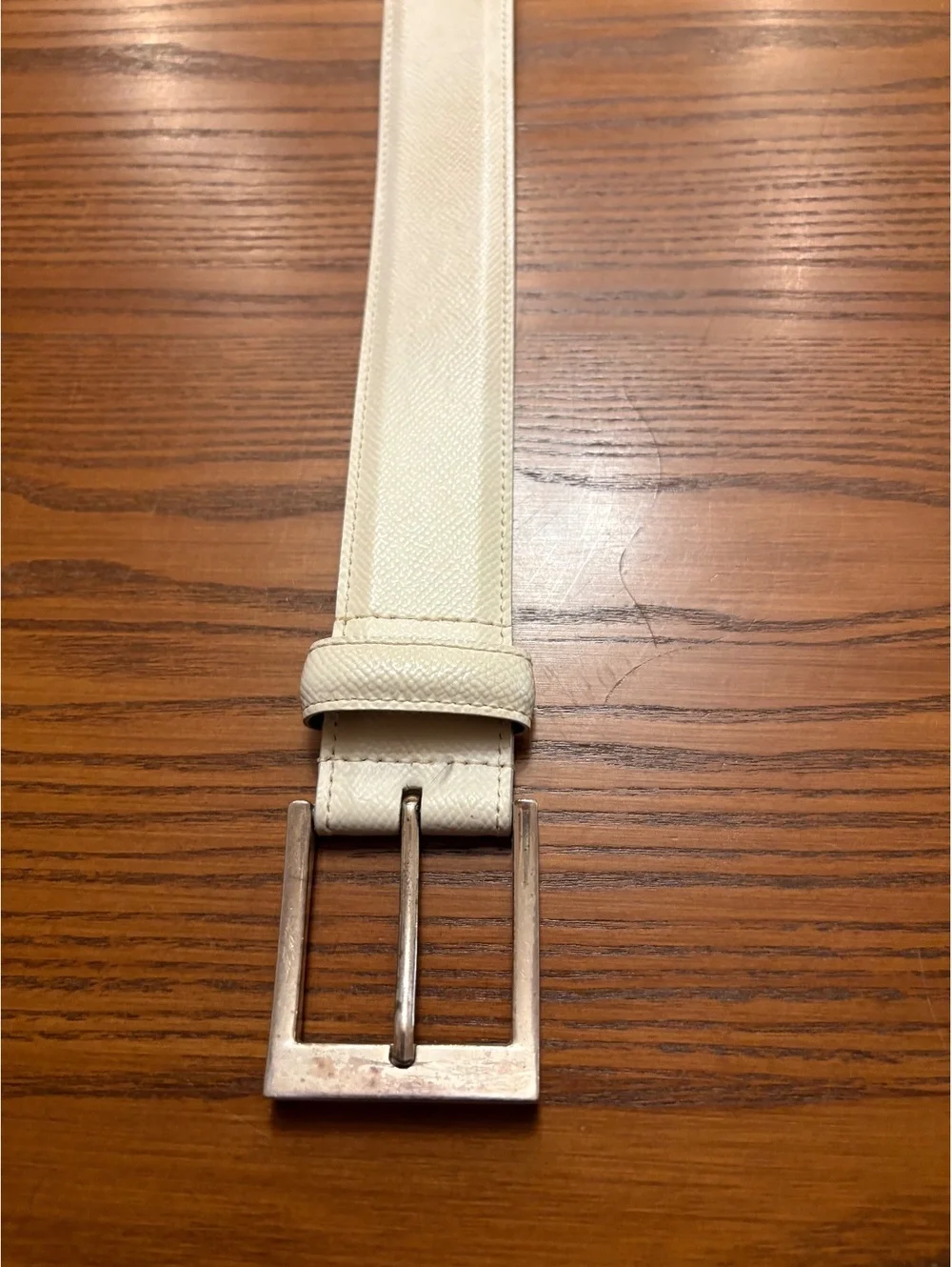 Jack Nicklaus Allen Edmonds Golf Belt 36 Textured White USA Made
